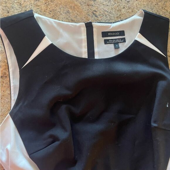 RW&CO black and white dress - Picture 5 of 10